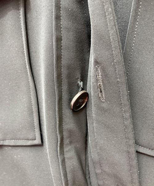 juha（ユハ）juha (ユハ) OVERSIZED SAFARI JACKET　10090202 ブラック サイズ:2の古着・服飾アイテム