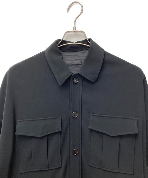 juha（ユハ）juha (ユハ) OVERSIZED SAFARI JACKET　10090202 ブラック サイズ:2の古着・服飾アイテム