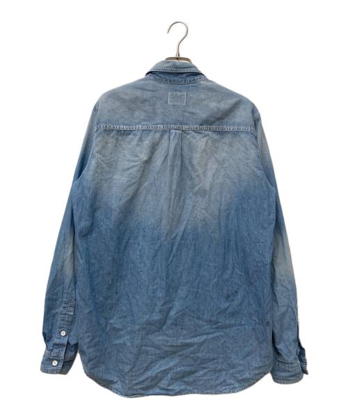 stussy（ステューシー）stussy (ステューシー) SSリンクシャンブレーシャツ インディゴ サイズ:Lの古着・服飾アイテム
