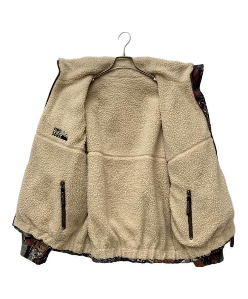 FIRST DOWN（ファーストダウン）FIRST DOWN (ファーストダウン) FREAK'S STORE (フリークスストア) リバーシブルジャケット　203-1509 ブラウン×ベージュ サイズ:Mの古着・服飾アイテム
