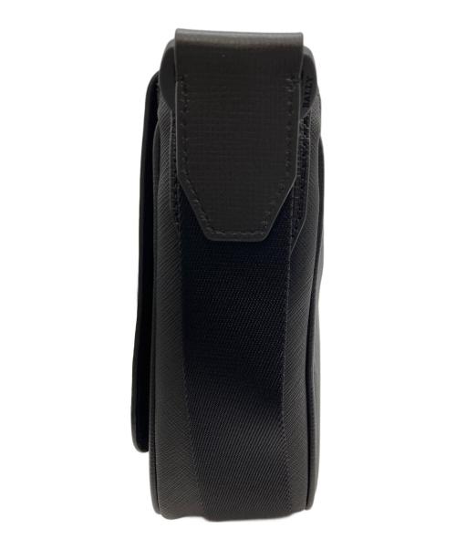 BALLY（バリー）BALLY (バリー) SURIER レザーショルダーバッグ ブラックの古着・服飾アイテム