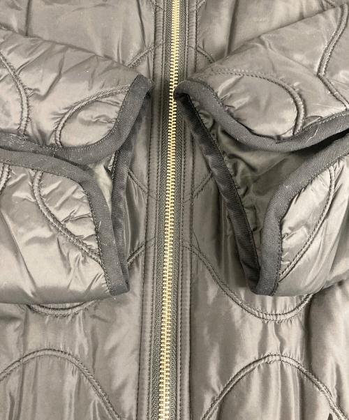 BEAUTY&YOUTH（ビューティーアンドユース）BEAUTY&YOUTH (ビューティーアンドユース) ナイロンヘチマキルティング オーバージャケット ブラック サイズ:Mの古着・服飾アイテム