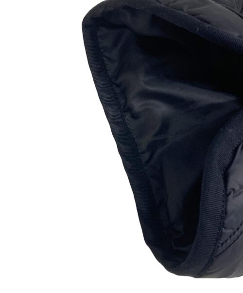 BEAUTY&YOUTH（ビューティーアンドユース）BEAUTY&YOUTH (ビューティーアンドユース) ナイロンヘチマキルティング オーバージャケット ブラック サイズ:Mの古着・服飾アイテム