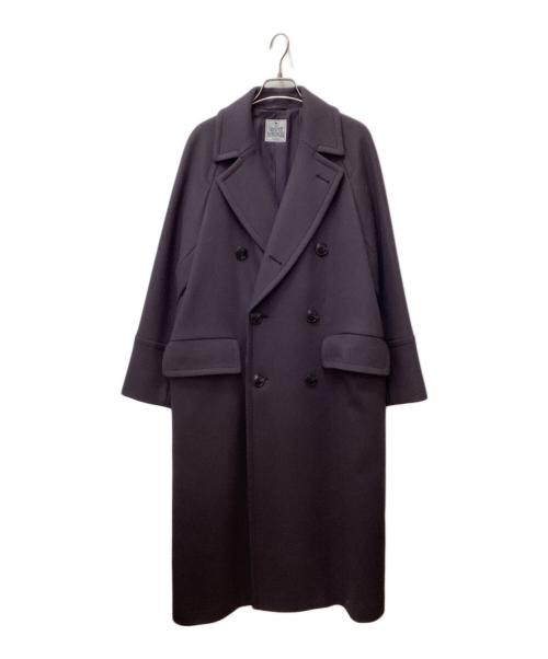 BEAUTY&YOUTH（ビューティーアンドユース）BEAUTY&YOUTH (ビューティーアンドユース) メルトンロングPコート　1625-144-4564 パープル サイズ:Mの古着・服飾アイテム