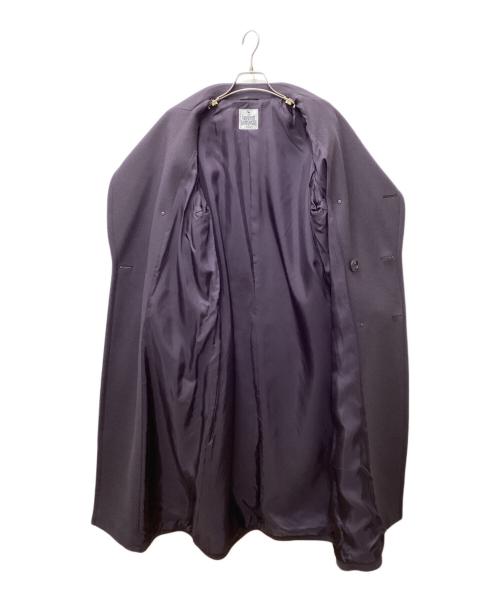 BEAUTY&YOUTH（ビューティーアンドユース）BEAUTY&YOUTH (ビューティーアンドユース) メルトンロングPコート　1625-144-4564 パープル サイズ:Mの古着・服飾アイテム