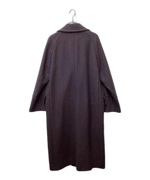 BEAUTY&YOUTH（ビューティーアンドユース）BEAUTY&YOUTH (ビューティーアンドユース) メルトンロングPコート　1625-144-4564 パープル サイズ:Mの古着・服飾アイテム