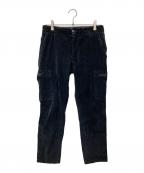 C.P COMPANYシーピーカンパニー）の古着「コーデュロイカーゴパンツ 07CMPA274A」｜ネイビー