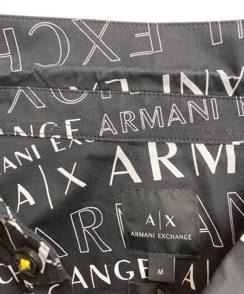 ARMANI EXCHANGE（アルマーニ エクスチェンジ）ARMANI EXCHANGE (アルマーニ エクスチェンジ) ロングスリーブシャツ 6GZC25 ZNEAZ ブラック サイズ:Mの古着・服飾アイテム