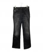 DIESELディーゼル）の古着「1998 D-BUCK L.32 SLIM BOOTCUT JEANS」｜ブラック