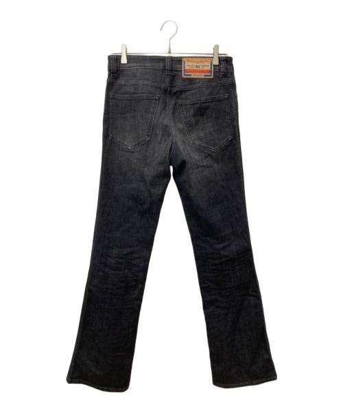 DIESEL（ディーゼル）DIESEL (ディーゼル) 1998 D-BUCK L.32 SLIM BOOTCUT JEANS ブラック サイズ:66cm (W26)の古着・服飾アイテム