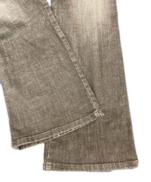 DIESEL（ディーゼル）DIESEL (ディーゼル) 1998 D-BUCK L.32 SLIM BOOTCUT JEANS ブラック サイズ:66cm (W26)の古着・服飾アイテム