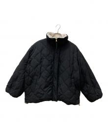TAION×UNFILO（タイオン×アンフィーロ）の古着「リバーシブルボアダウンジャケット CMUKCW0401」｜ブラック