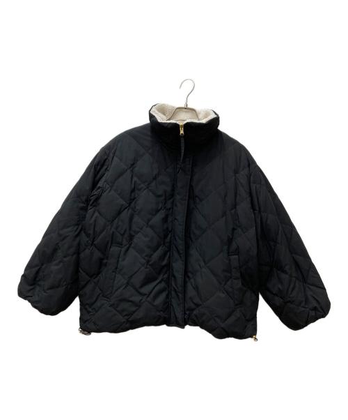 TAION（タイオン）TAION (タイオン) UNFILO (アンフィーロ) リバーシブルボアダウンジャケット CMUKCW0401 ブラック サイズ:Sの古着・服飾アイテム