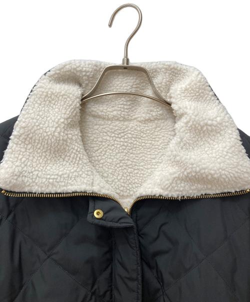 TAION（タイオン）TAION (タイオン) UNFILO (アンフィーロ) リバーシブルボアダウンジャケット CMUKCW0401 ブラック サイズ:Sの古着・服飾アイテム