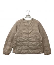 無印良品（ムジルシリョウヒン）の古着「軽量ダウンジャケット BD10GA5A」｜ベージュ