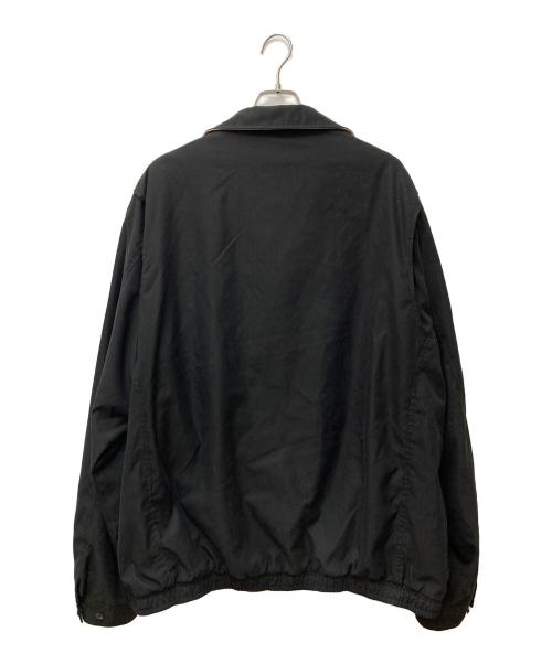 POLO RALPH LAUREN（ポロ・ラルフローレン）POLO RALPH LAUREN (ポロ・ラルフローレン) ポニー刺繍スイングトップ ブラック サイズ:2XLTの古着・服飾アイテム