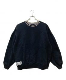 DESCENDANT（ディセンダント）の古着「クルーネックスウェット」｜ブラック