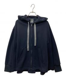 lelill（レリル）の古着「ワイドシルエットジップパーカー LB2108201」｜ネイビー
