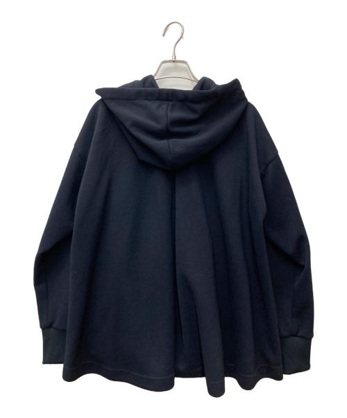 lelill（レリル）lelill (レリル) ワイドシルエットジップパーカー LB2108201 ネイビー サイズ:38の古着・服飾アイテム