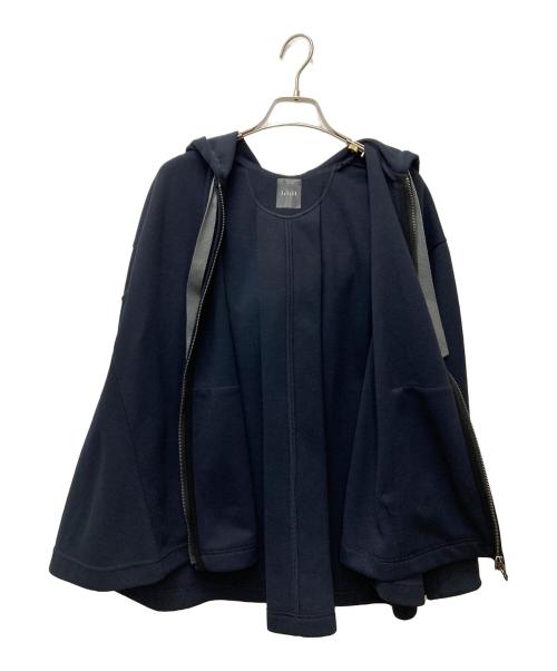 lelill（レリル）lelill (レリル) ワイドシルエットジップパーカー LB2108201 ネイビー サイズ:38の古着・服飾アイテム