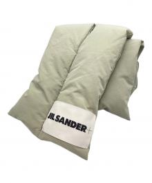 JIL SANDER（ジルサンダー）の古着「DOWN SCARF J40TE0002」｜グリーン