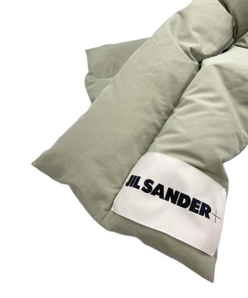 JIL SANDER（ジルサンダー）JIL SANDER (ジルサンダー) DOWN SCARF J40TE0002 グリーンの古着・服飾アイテム