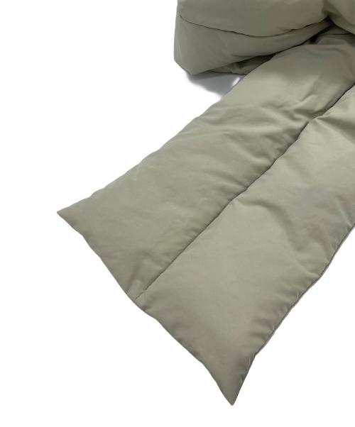 JIL SANDER（ジルサンダー）JIL SANDER (ジルサンダー) DOWN SCARF J40TE0002 グリーンの古着・服飾アイテム