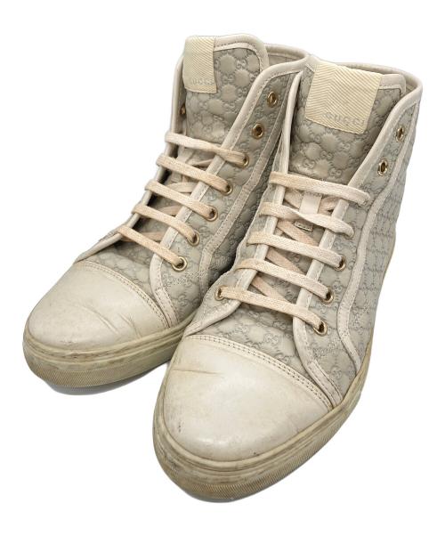 GUCCI（グッチ）GUCCI (グッチ) スニーカー 310335 ホワイト サイズ:37 1/2の古着・服飾アイテム