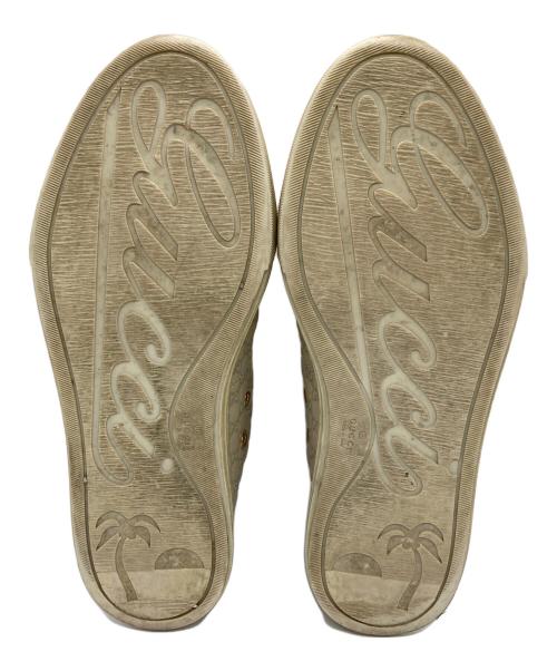 GUCCI（グッチ）GUCCI (グッチ) スニーカー 310335 ホワイト サイズ:37 1/2の古着・服飾アイテム