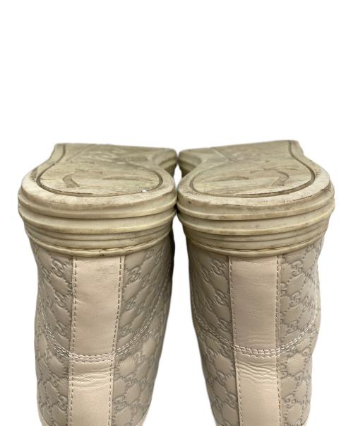 GUCCI（グッチ）GUCCI (グッチ) スニーカー 310335 ホワイト サイズ:37 1/2の古着・服飾アイテム