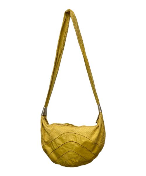 MARNI（マルニ）MARNI (マルニ) レザーショルダーバッグ イエローの古着・服飾アイテム