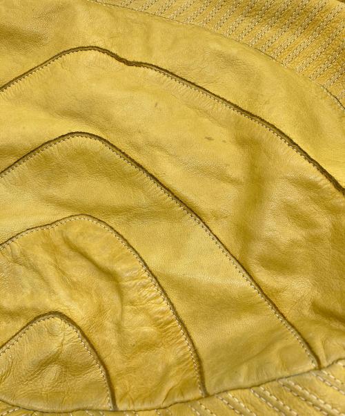 MARNI（マルニ）MARNI (マルニ) レザーショルダーバッグ イエローの古着・服飾アイテム