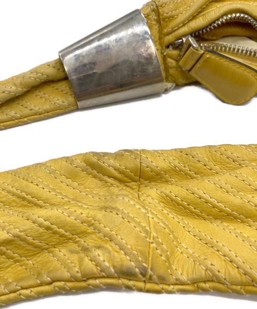 MARNI（マルニ）MARNI (マルニ) レザーショルダーバッグ イエローの古着・服飾アイテム