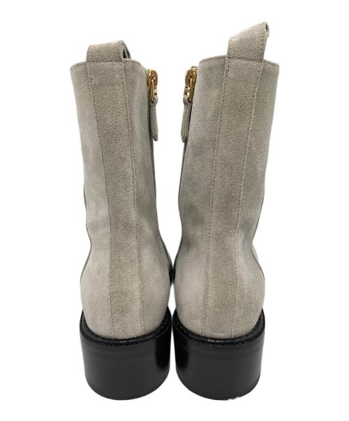 BALLY（バリー）BALLY (バリー) AUSTINEスウェードブーツ グレー サイズ:37の古着・服飾アイテム