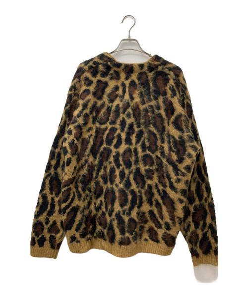 PENNEYS（ペニーズ）PENNEYS (ペニーズ) レオパードカーディガン　PN22AW-02 ブラウン サイズ:Lの古着・服飾アイテム