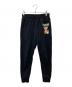 MOSCHINO（モスキーノ）の古着「テディプリントスウェットパンツ　V03090527」｜ブラック