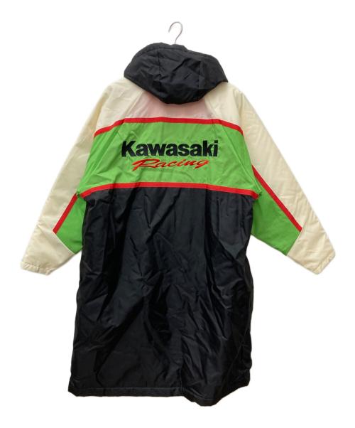 Kawasaki RACING（カワサキレーシング）Kawasaki RACING (カワサキレーシング) ベンチコート ブラック サイズ:FREEの古着・服飾アイテム