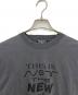 BALENCIAGA (バレンシアガ) ダメージ加工マルチロゴTシャツ グレー サイズ:S：20000円