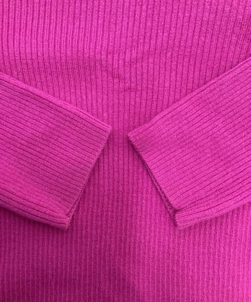 BURBERRY LONDON（バーバリーロンドン）BURBERRY LONDON (バーバリーロンドン) タートルネックニット　FBF32-615-14 ピンク サイズ:38の古着・服飾アイテム