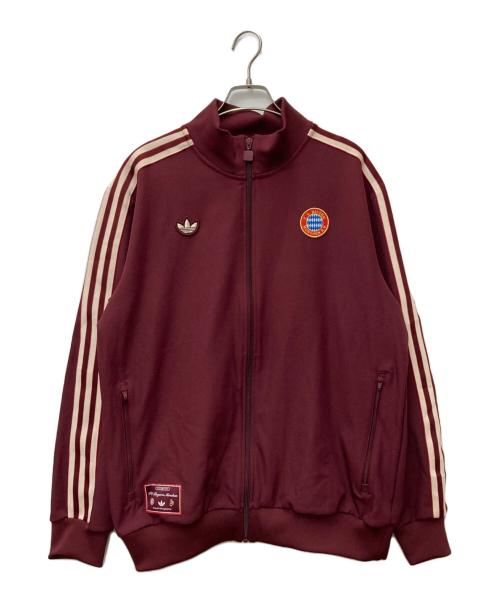 adidas（アディダス）adidas (アディダス) FCバイエルン テラスアイコン トラックトップ　JF0582 ブラウン サイズ: 2XLの古着・服飾アイテム