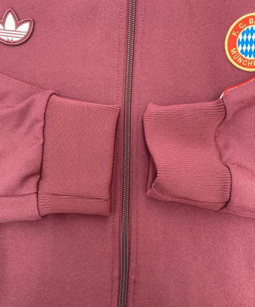 adidas（アディダス）adidas (アディダス) FCバイエルン テラスアイコン トラックトップ　JF0582 ブラウン サイズ: 2XLの古着・服飾アイテム