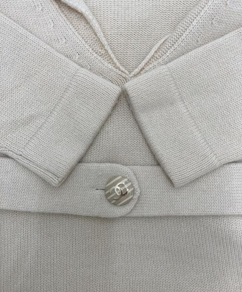 CHANEL（シャネル）CHANEL (シャネル) カシミヤニット　P47679K06042 ベージュ サイズ:44の古着・服飾アイテム