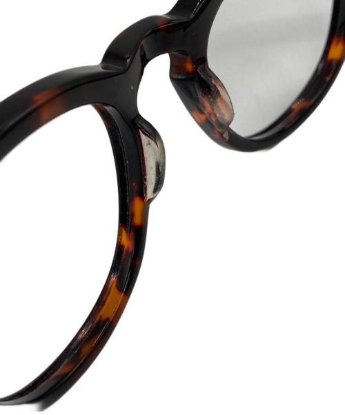 MOSCOT（モスコット）MOSCOT (モスコット) 伊達眼鏡 ブラウン サイズ:SMALLの古着・服飾アイテム