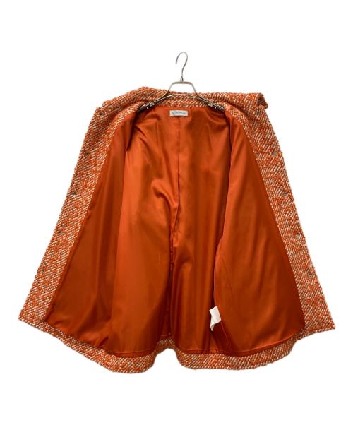 MAISON SPECIAL（メゾンスペシャル）MAISON SPECIAL (メゾンスペシャル) ループツイードブルゾン　21222215101 オレンジ サイズ:Mの古着・服飾アイテム