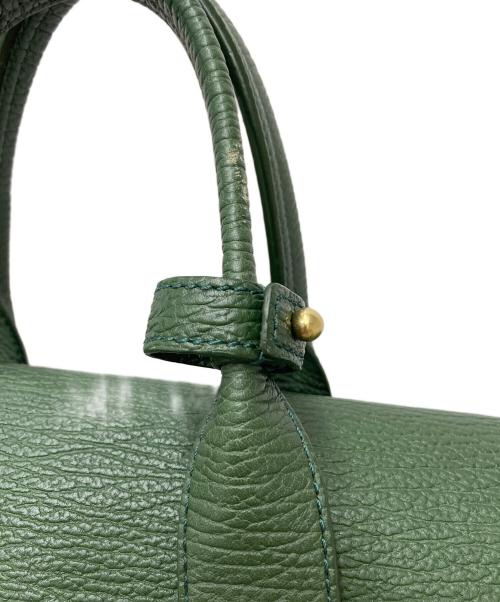 3.1 phillip lim（スリーワンフィリップリム）3.1 phillip lim (スリーワンフィリップリム) サッチェルバッグ グリーンの古着・服飾アイテム