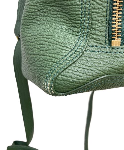 3.1 phillip lim（スリーワンフィリップリム）3.1 phillip lim (スリーワンフィリップリム) サッチェルバッグ グリーンの古着・服飾アイテム