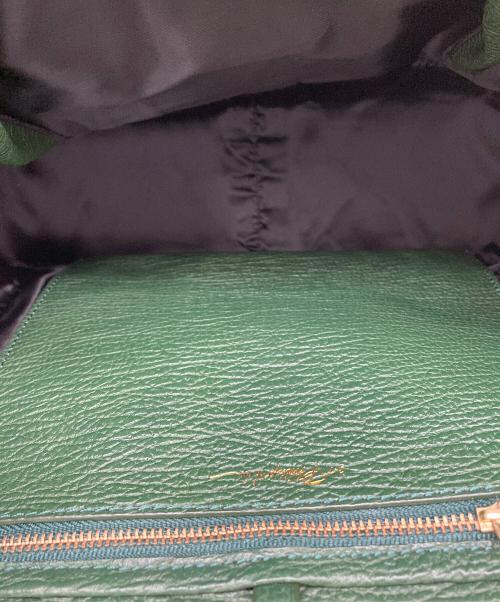 3.1 phillip lim（スリーワンフィリップリム）3.1 phillip lim (スリーワンフィリップリム) サッチェルバッグ グリーンの古着・服飾アイテム