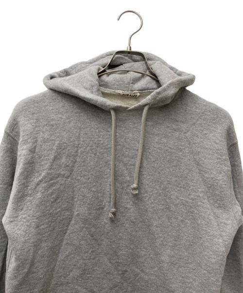 AURALEE（オーラリー）AURALEE (オーラリー) BACK WOOL SWEAT BIG PARKA グレー サイズ:4の古着・服飾アイテム