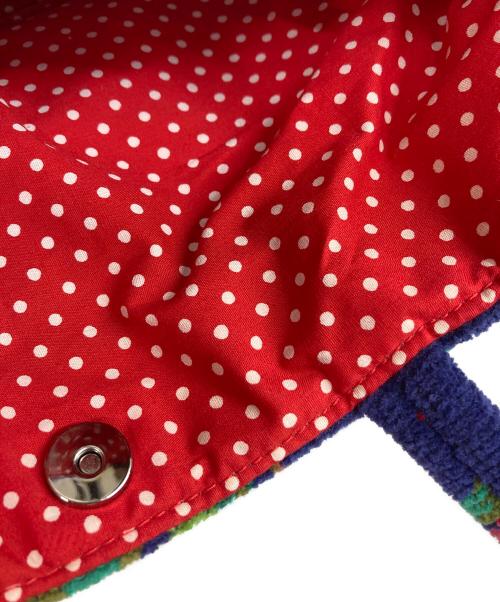 FEILER（フェイラー）FEILER (フェイラー) ストロベリーフィールド バッグ ネイビーの古着・服飾アイテム