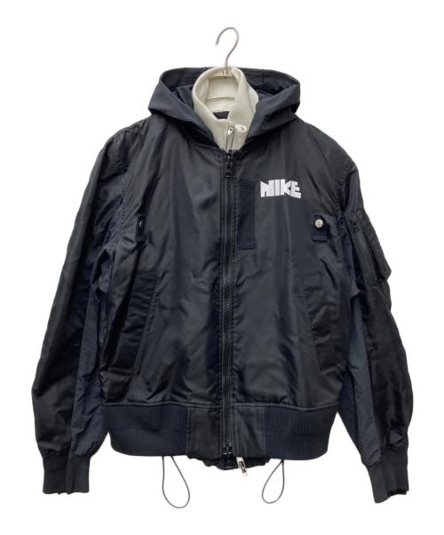 NIKE（ナイキ）NIKE (ナイキ) sacai (サカイ) NRG LAYERED JKT　CZ4697-010 ブラック サイズ:Sの古着・服飾アイテム